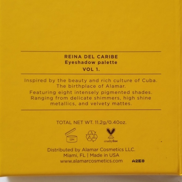 Alamar Cosmetics "Reina Del Caribe" Palette - Picture 5 of 5
